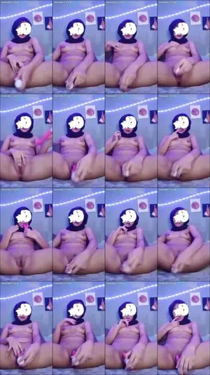 Bokep Indo Bocil Hijab Colok Memek Dildo Mendesah